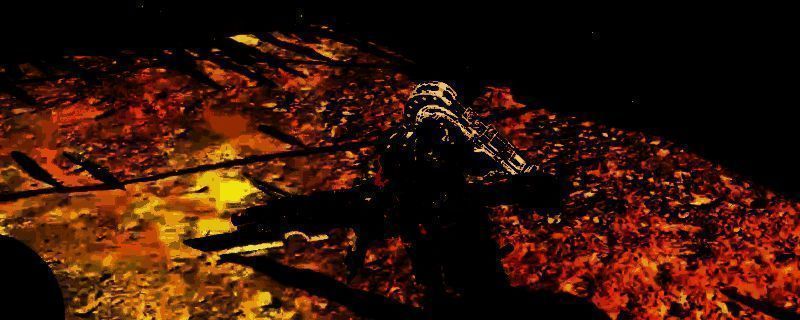 怪物猎人：荒野铳枪战斗画面