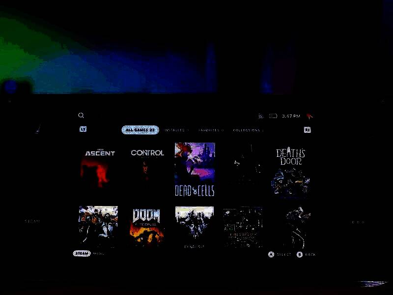 Steam Deck掌机相关画面