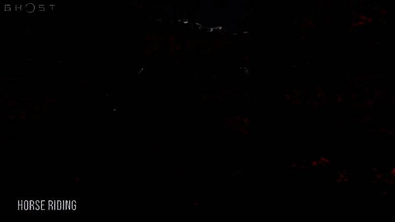 对马岛之鬼与刺客信条：影骑马对比图1