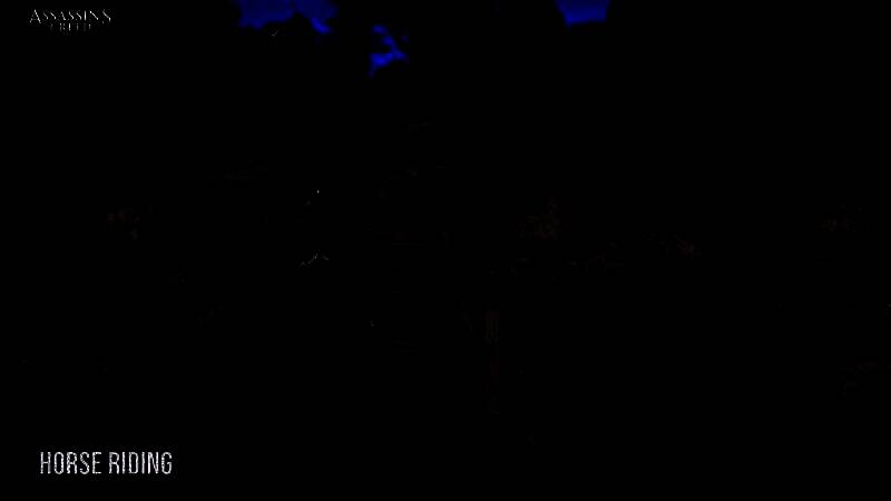 对马岛之鬼与刺客信条：影骑马对比图2