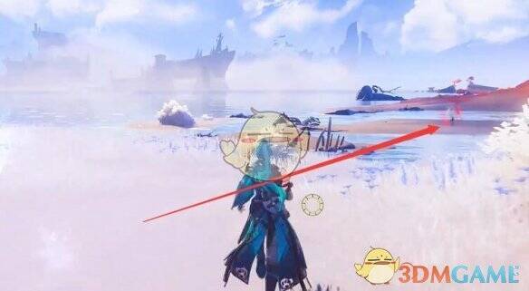 海滩上的踏光之威画面