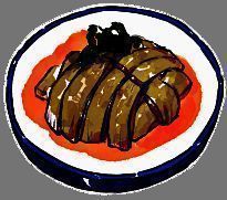 游戏中的中餐美食画面