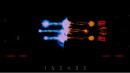 《孤星猎人》飞船对波画面