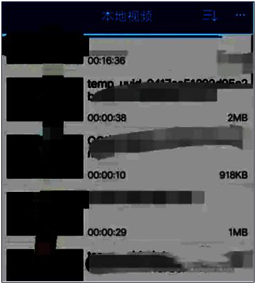 选择本地视频配图