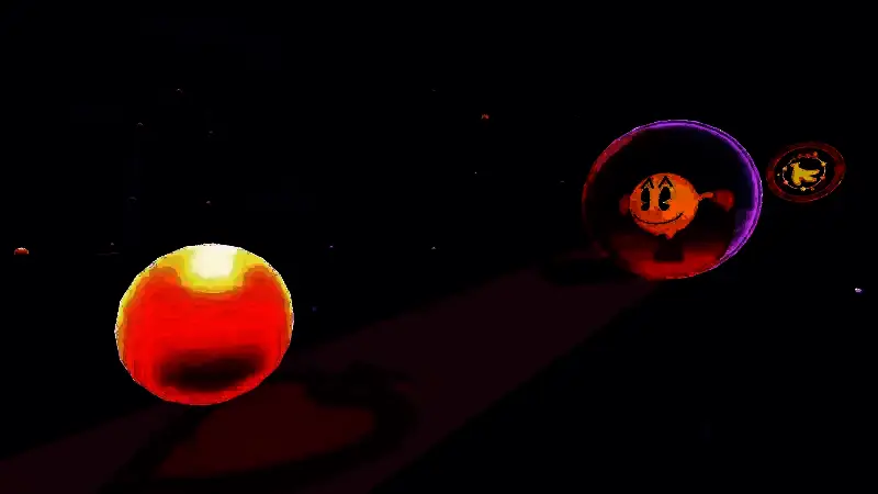 吃豆人在《超级猴子球 香蕉大乱斗》中的形象图片2