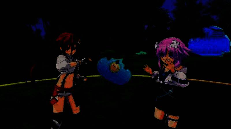 《爆走次元海王星VS巨神史莱犬》游戏截图8