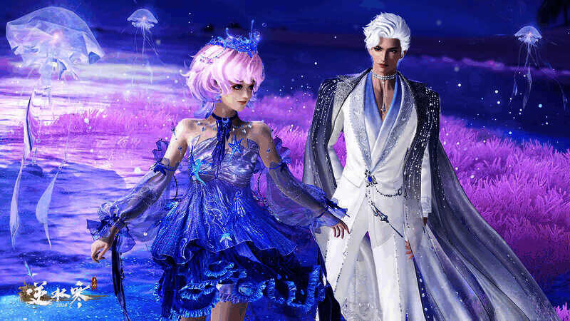 逆水寒万物有灵男款剪裁后时装图片