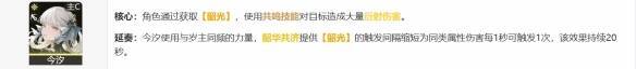 今汐、折枝、坎特蕾拉阵容相关展示