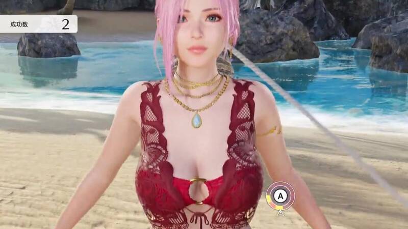 《死或生：女神璀璨假期》跳绳玩法视频截图1