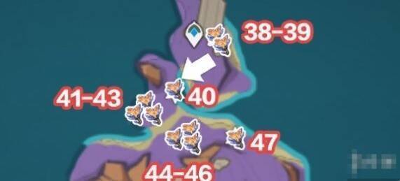 安饶之野旁岛屿云岩裂叶收集图