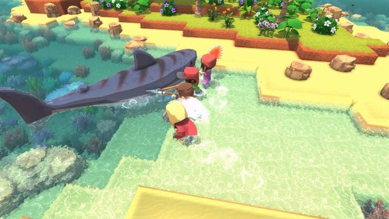 《金垦小镇》与《动物森友会》画面对比展示