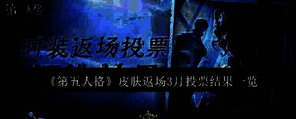 第五人格3月皮肤返场相关图片1