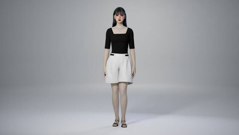 《inZOI》冷艳美女捏脸示例图6