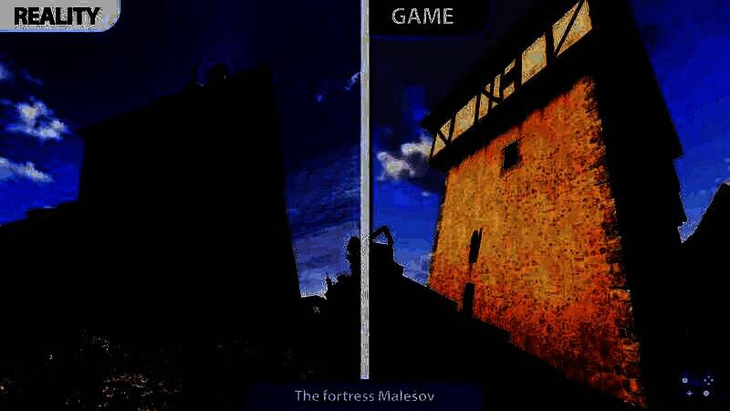 《天国：拯救 2》游戏与现实场景对比视频截图4