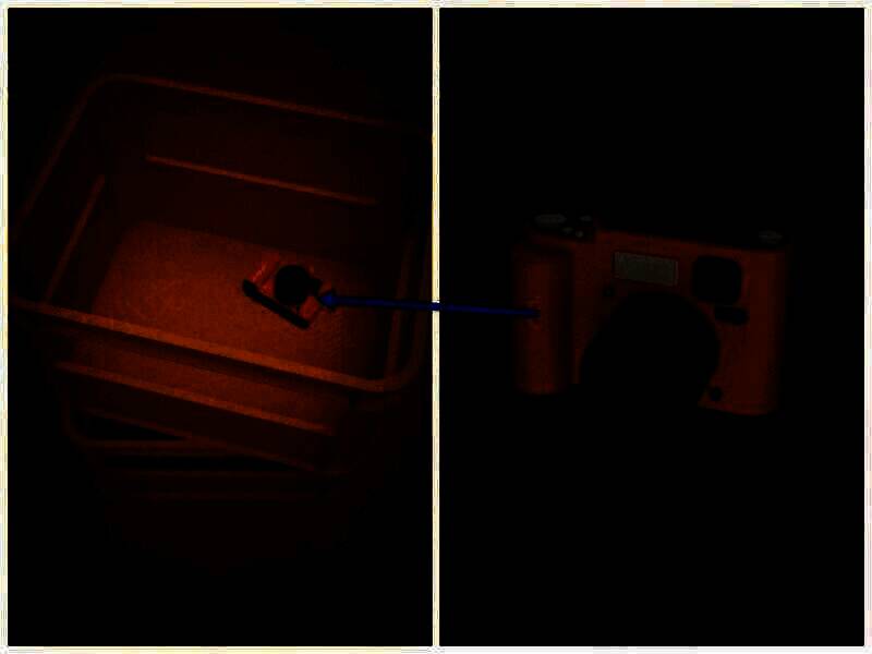 打开啤酒筐获得相机图片