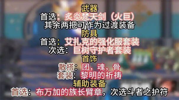 游戏中的武器展示