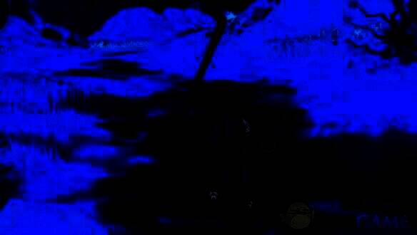 沿着道路前进画面