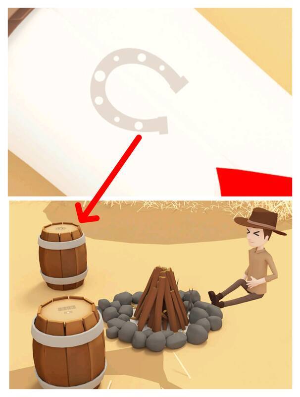 打开桶得到铁镐图