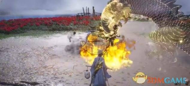 燕云十六声天龙舞火奇术大世界背面特效图片