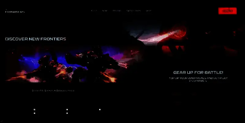 《战争机器人：前线》官方网站截图