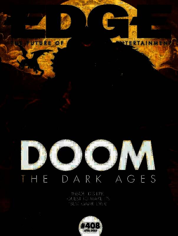 《毁灭战士：黑暗时代》Edge杂志封面1