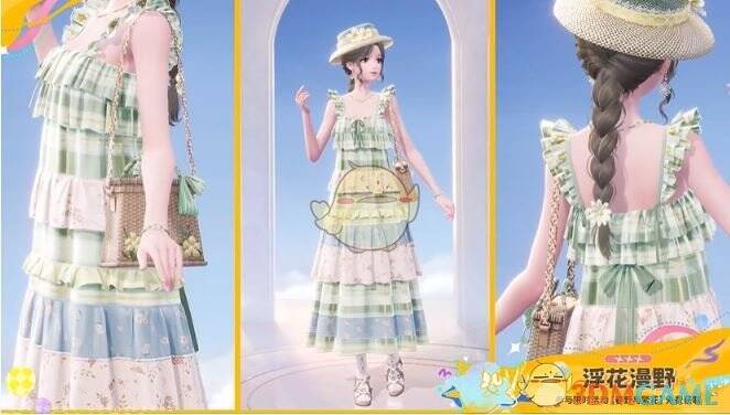 浮花漫野时装展示图