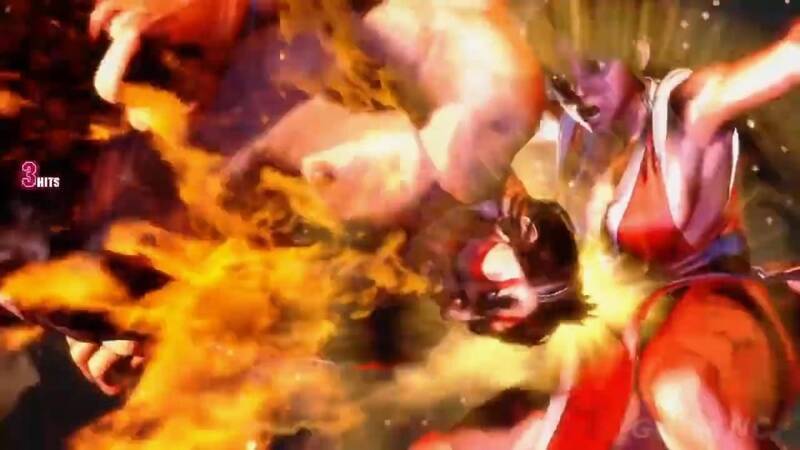 《街头霸王6》不知火舞被KO视频截图4