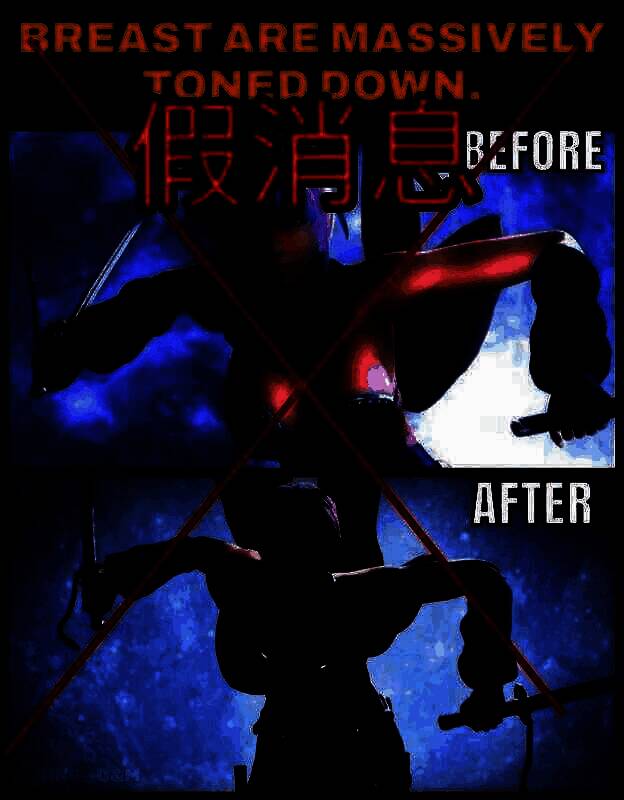 角色模型对比画面