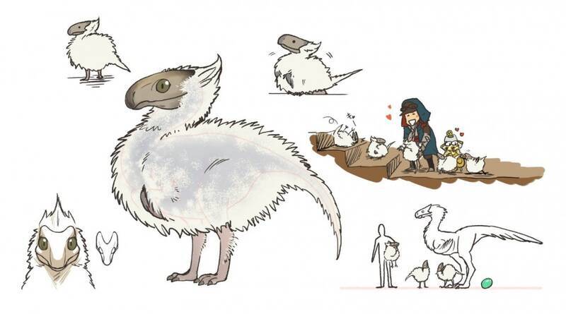 鹭鹰龙相关画面