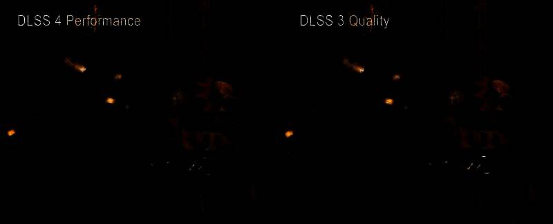 《战锤40K：星际战士2》DLSS 4与DLSS 3画质对比图