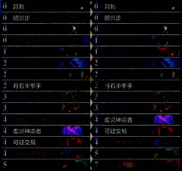 标准虚灵贼卡组相关图片