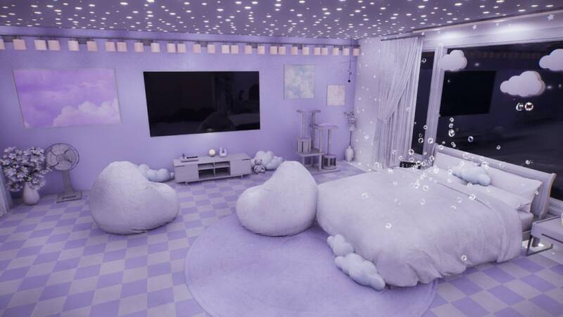 《inZOI》紫色云朵房间使用教程图2