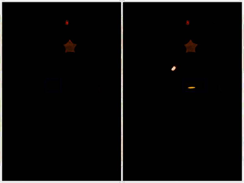 打开台灯获得圆形光圈线索