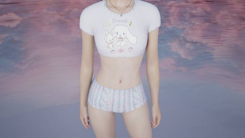 inZOI可爱紧身睡衣使用教程图2