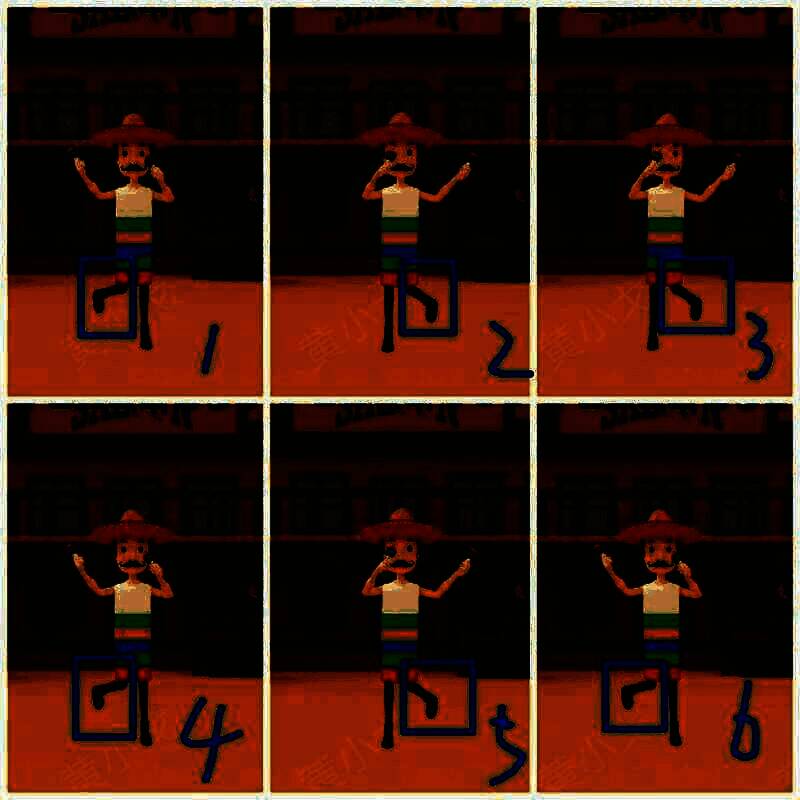 通缉犯跳舞画面