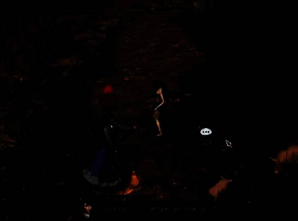 在苏锦绣面前跑动触发奇遇画面