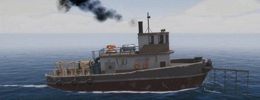 《末世孤航》海战画面