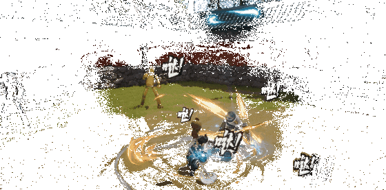 《剑灵2》巨斧职业震怒技能动态图