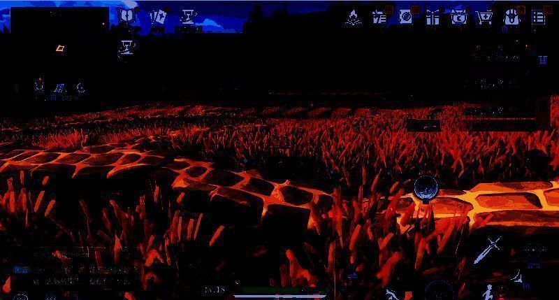 望海平原迷雾点麦田图