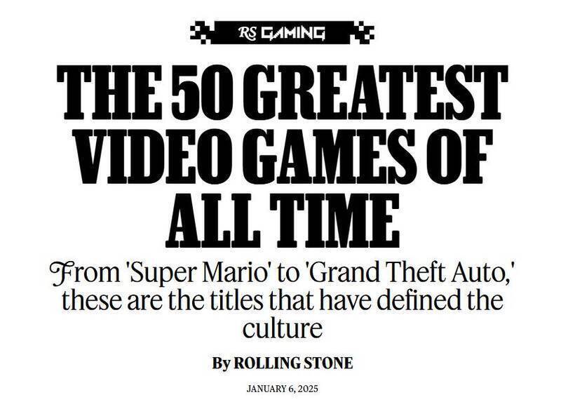 滚石杂志评选游戏相关配图1