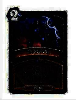 须臾闪电卡牌配图