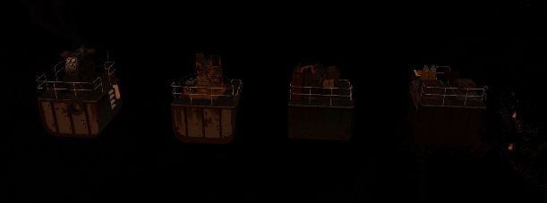 《勇敢者》船坞建造画面