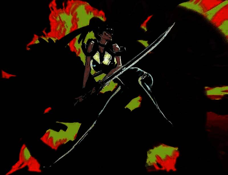 《星刃》女主角 EVE 旧图