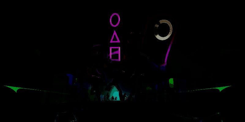 《鱿鱼游戏：释放》相关画面