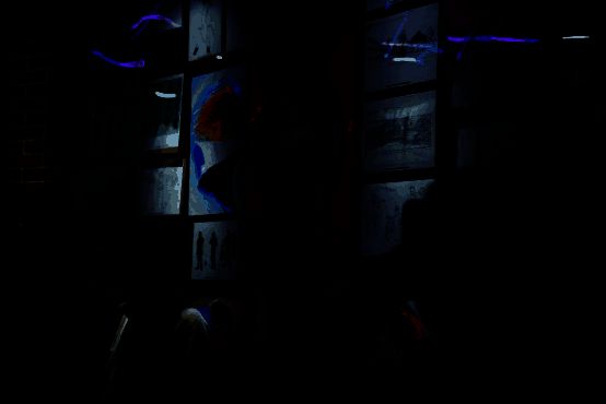 怀旧街机游戏体验区现场