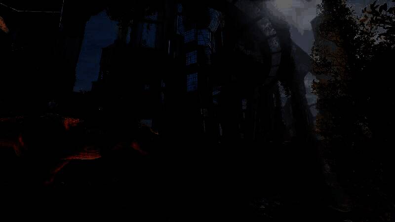 灭绝DLC中的科技大都市