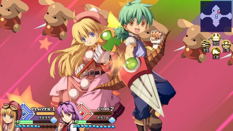 《伊苏 vs. 空之轨迹：抉择传奇》游戏截图 5