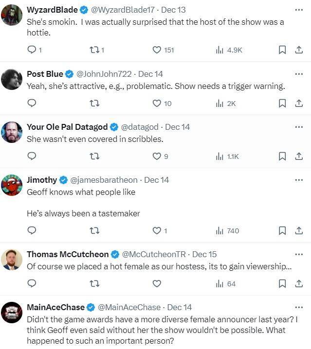 TGA颁奖典礼上美女主持人Sydnee Goodman风采