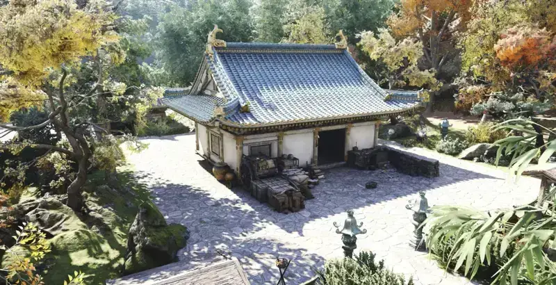 《刺客信条：影》藏身处相关区域图