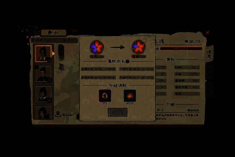 勇者升级所需物品配图